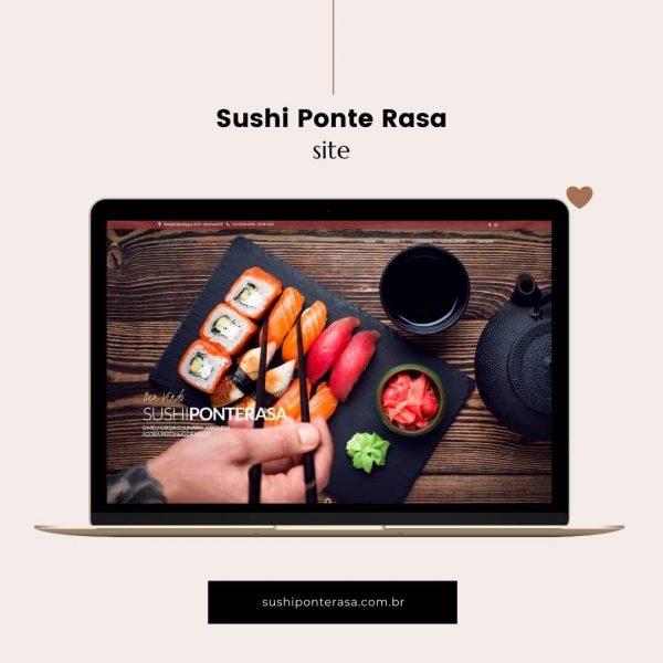 porfolio site - sushi ponte rasa - kaizen digital